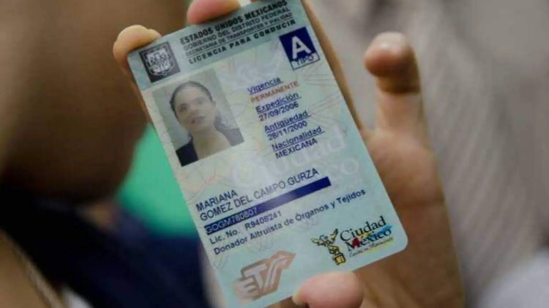 licencia conducir